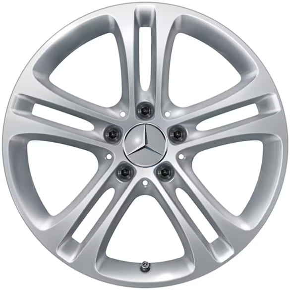 17 Zoll Felgen B-Klasse W247 5-Doppelspeichen vanadiumsilber