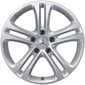 17 Zoll Felgen GLA H247 5-Doppelspeichen vanadiumsilber