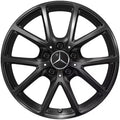 17 Zoll Felgen Satz CLA C174 10-Speichen schwarz Original Mercedes-Benz