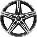18 Zoll Felgen A-Klasse W177 V177 5-Speichen Schwarz Original Mercedes-Benz