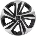 18 Zoll Felgen CLA Coupé C118 5-Speichen schwarz