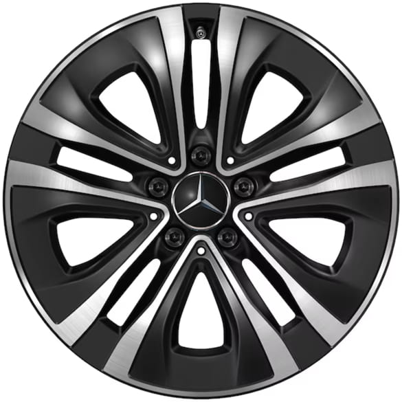 18 Zoll Felgen CLA Shooting Brake X118 5-Doppelspeichen schwarz