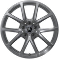 18 Zoll Felgen CLE A236 Cabrio tremolitgrau metallic 10-Speichen Original Mercedes-Benz