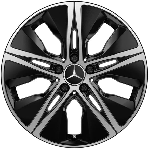 18 Zoll Felgen Satz B-Klasse W247 5-Loch Aero schwarz glanzgedreht Original Mercedes-Benz