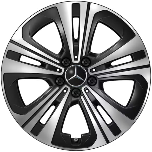 18 Zoll Felgen Satz CLA C174 5-Doppelspeichen Aero schwarz Original Mercedes-Benz
