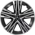 18 Zoll Felgen Satz CLA C174 5-W-Speichen Aero schwarz Original Mercedes-Benz