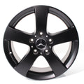 18 Zoll Felgen Satz G-Klasse W463A 5-Speichen schwarz matt Original Mercedes-Benz