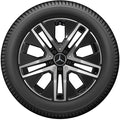 18 Zoll Felgen Satz GLA H247 5-Doppel-Speichen Aero schwarz glanzgedreht Mercedes-Benz