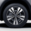 18 Zoll Felgen Satz GLA H247 5-Doppel-Speichen schwarz glanzgedreht Mercedes-Benz