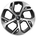 18 Zoll Felgen Satz GLC X254 schwarz Aero 5-Speichen Original Mercedes-Benz