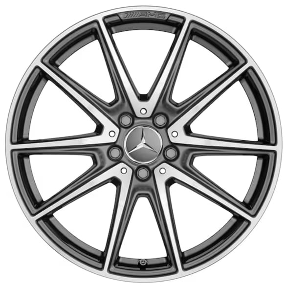 19/20 Zoll Felgen AMG GT C190 R190 5-Doppelspeichen titangrau