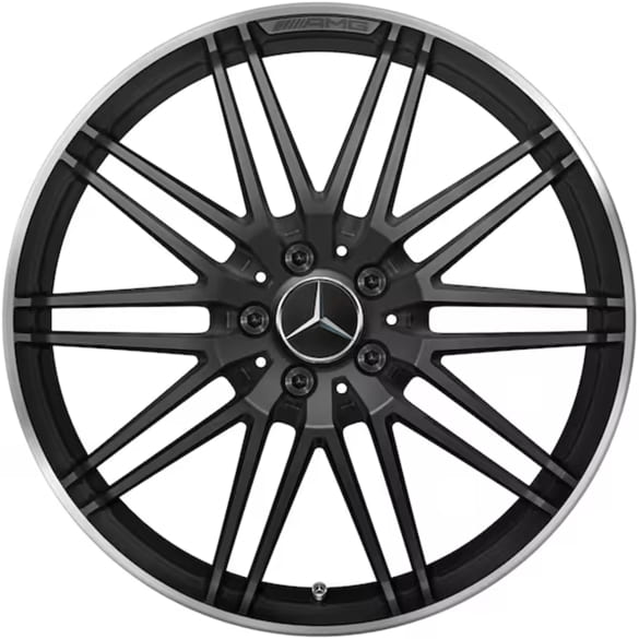 19/20 Zoll Schmiedefelgen AMG GT C190 R190 10-Doppelspeichen schwarz matt
