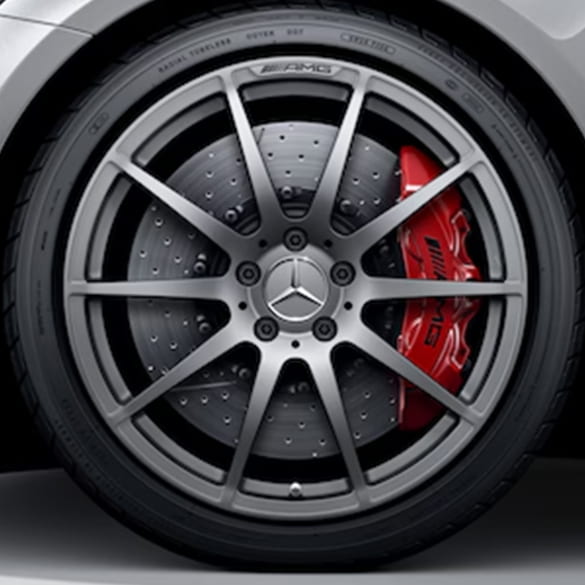 19/20 Zoll Schmiedefelgen AMG GT C190 R190 10-Speichen titangrau