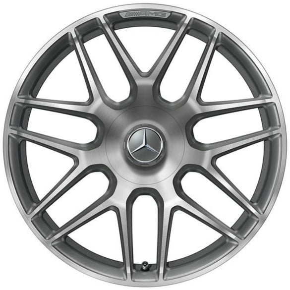 19 Zoll AMG Schmiedefelgen Satz CLA 45 Coupé C118 Kreuzspeichen grau Original Mercedes-AMG