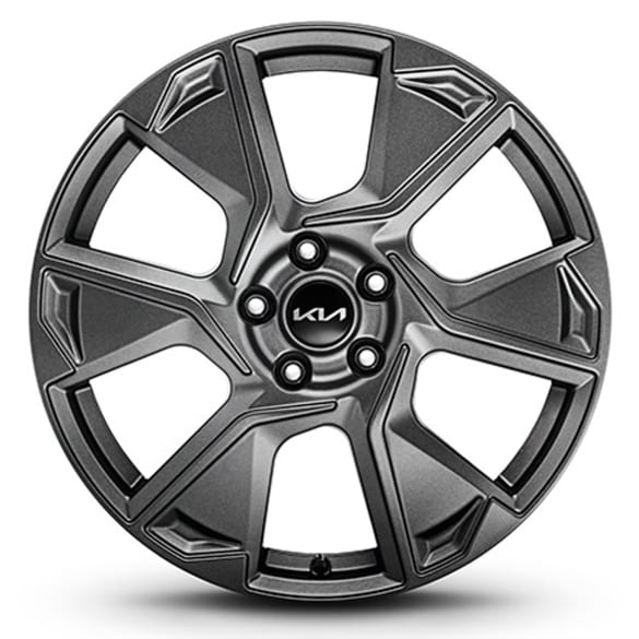 19 Zoll Felgen Kia EV6 CV Graphitgrau 6-Speichen 4-teiliger Satz Original Kia
