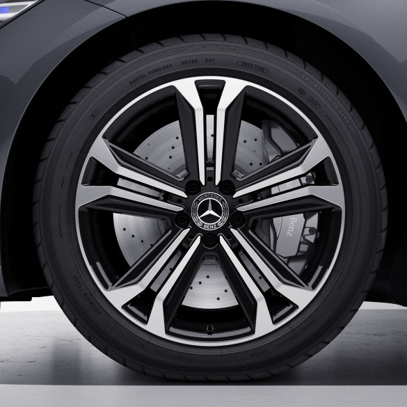 19 Zoll Felgen Satz S-Klasse W223/V223 5-Doppelspeichen schwarz glänzend Mercedes-Benz mit Code 216