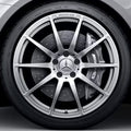 19 Zoll Schmiedefelgen AMG GT C190 R190 10-Speichen vanadiumsilber