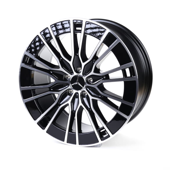 20 Zoll Felgen Satz E-Klasse S214 T-Modell schwarz Vielspeichen Design Original Mercedes-Benz