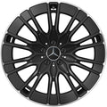 20 Zoll Felgen Satz E-Klasse W214 Limousine schwarz Vielspeichen Design Original Mercedes-Benz