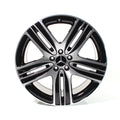 20 Zoll Felgen Satz EQC N293 5-Speichen-Rad schwarz Original Mercedes-Benz