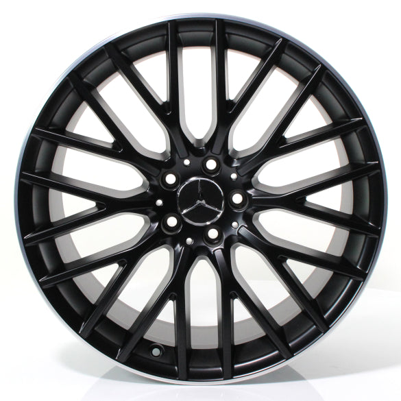 20 Zoll Felgen Satz S-Klasse W223/V223 Y-Speichen schwarz matt Mercedes-Benz mit Code 216