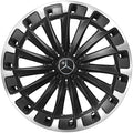 22 Zoll AMG Felgen Satz EQS SUV X296 Vielspeichen schwarz Original Mercedes-Benz