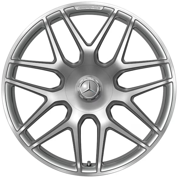63 AMG 22 Zoll Felgen Satz G-Klasse W465 Kreuzspeichen-Rad titangrau Original Mercedes-Benz