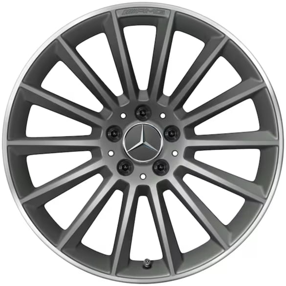 A 35 AMG 19 Zoll Felgen A-Klasse V177 Vielspeichen tantalgrau
