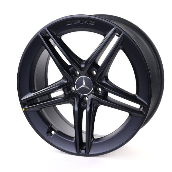 A 45 AMG 19 Zoll Felgen Satz A-Klasse W177 5-Doppelspeichen-Design schwarz matt Mercedes-AMG