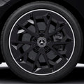 AMG 19 Zoll Felgen CLA C174 5-Doppelspeichen schwarz matt glanzgedreht