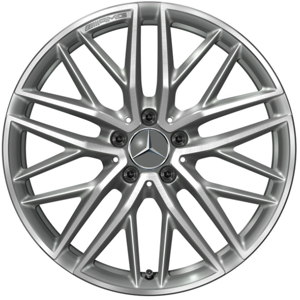 AMG 19 Zoll Felgensatz C-Klasse 206 5-Doppelspeichen-Rad titangrau Original Mercedes-Benz