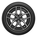 AMG 19 Zoll Felgensatz EQB X243 5-Doppelspeichen-Rad schwarz glanzgedreht Original Mercedes-Benz
