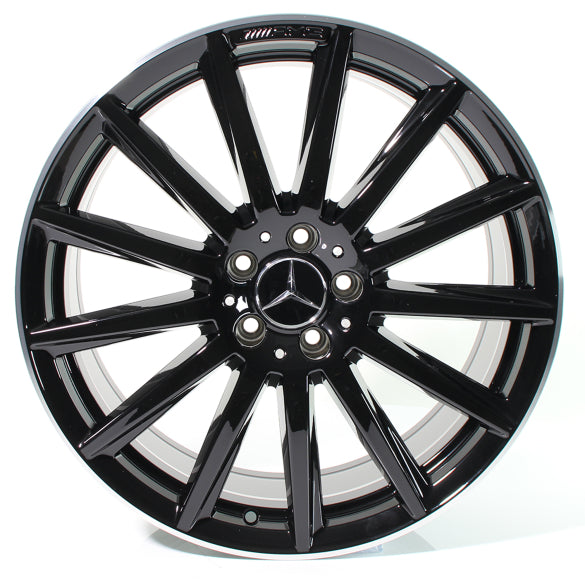 AMG 20 Zoll Felgen Satz GLA H247 Vielspeichen schwarz glanzgedreht Mercedes-Benz