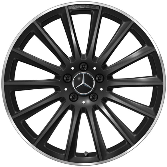 AMG 20 Zoll Felgen Satz S-Klasse W223 Vielspeichen schwarz Original Mercedes-AMG