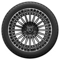 AMG 20 Zoll Felgensatz EQB X243 Vielspeichen-Rad schwarz glanzgedreht Original Mercedes-Benz