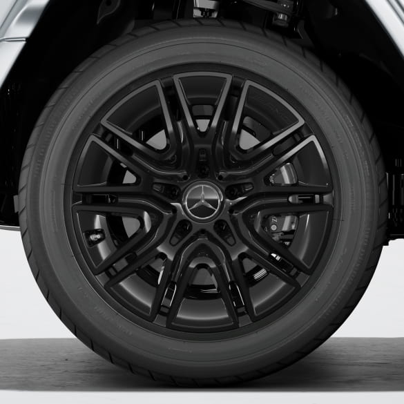 AMG 20 Zoll Felgensatz G-Klasse W465 10-Speichen schwarz glänzend Original Mercedes-Benz