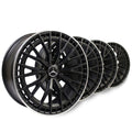 AMG 21 Zoll Felgen Satz Vielspeichen AMG EQE 43/53 schwarz matt Original Mercedes-AMG
