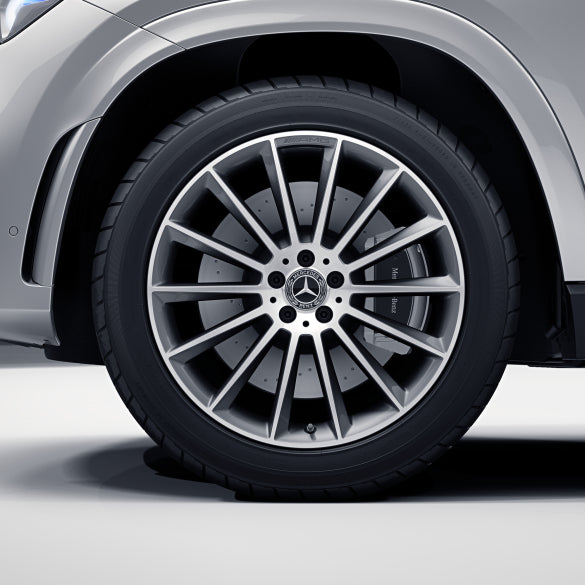 AMG 21 Zoll Felgensatz GLE V167 Vielspeichen-Rad grau glanzgedreht