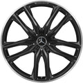 AMG 23 Zoll Felgen GLS X167 Schwarz 5-Doppelspeichen Original Mercedes-AMG