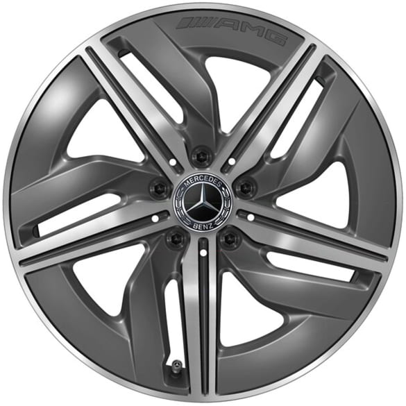 AMG Felgen CLA X178 Shooting Brake 18 Zoll 5-Speichen grau Original Mercedes-Benz