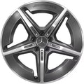 AMG Felgen 20 Zoll GLC EQ X540 grau 5-Speichen Original Mercedes-Benz