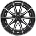 AMG Felgen SL R232 20 Zoll 5-Doppelspeichen schwarz matt Original Mercedes-Benz