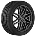 Brabus 16/17 Zoll Felgen Satz Original smart 453 Monoblock IX anthrazit matt