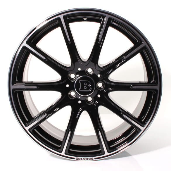 BRABUS 19 Zoll Felgen Satz Monoblock Z E-Klasse W214 Limousine schwarz