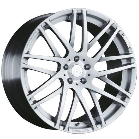 BRABUS 21 Zoll Felgen G-Klasse W465 Monoblock F Platinum Edition gebürstet ET 20