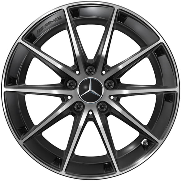 CLA 35 AMG 18 Zoll Felgen CLA X118 Shooting Brake 10-Speichen Schwarz Original Mercedes-AMG