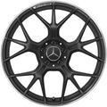 CLE 53 AMG 20 Zoll Schmiedefelgen C236 A236 schwarz matt Kreuzspeichen Original Mercedes-AMG