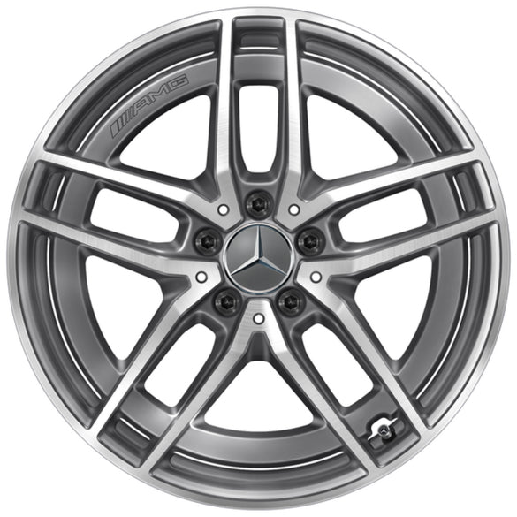 E53 AMG 19 Zoll Felgen Satz E-Klasse S213 T-Modell 5-Doppelspeichen tantalgrau