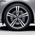 20 Zoll Felgen Satz CLS C257 5-Doppel-Speichen-Rad grau Original Mercedes-Benz