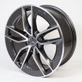 53 AMG 20 Zoll Felgen Satz CLS C257 5-Doppel-Speichen-Rad grau Original Mercedes-Benz